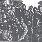 4e section Levens du BIMP au depart pour l’attaque de Cabanes Vieilles mars 1945