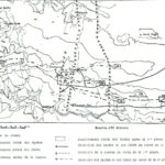 Carte de la Bataille d'El Alamein